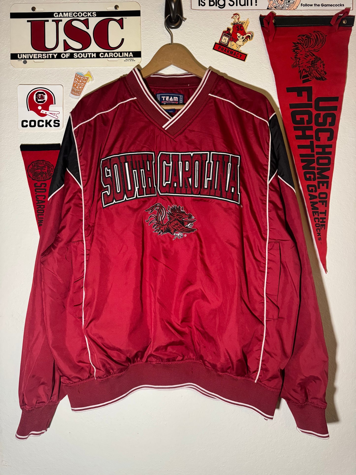 90s S.Carolina Windbreaker Crewneck