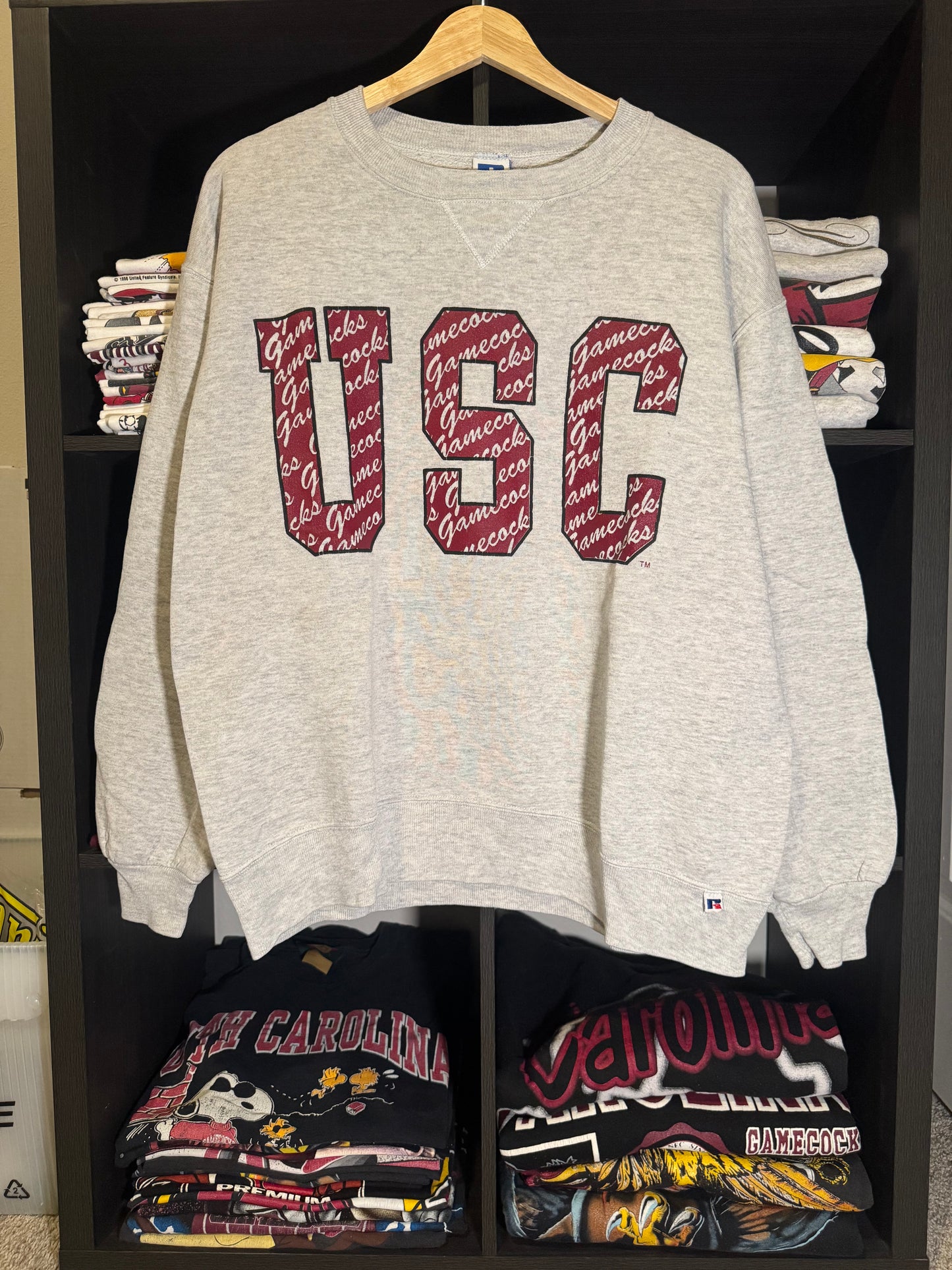 90s USC Cursive Block Sweatshirt