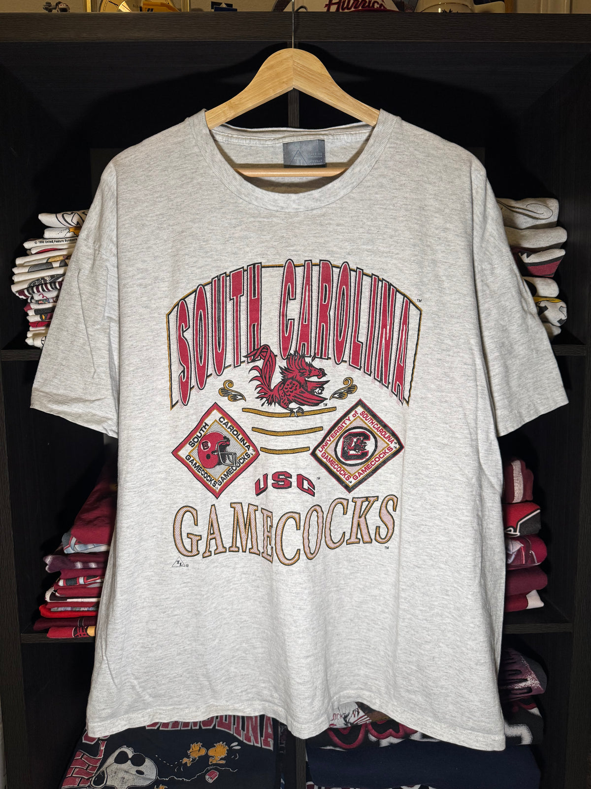 90s Carolina Gamecocks Football Tee