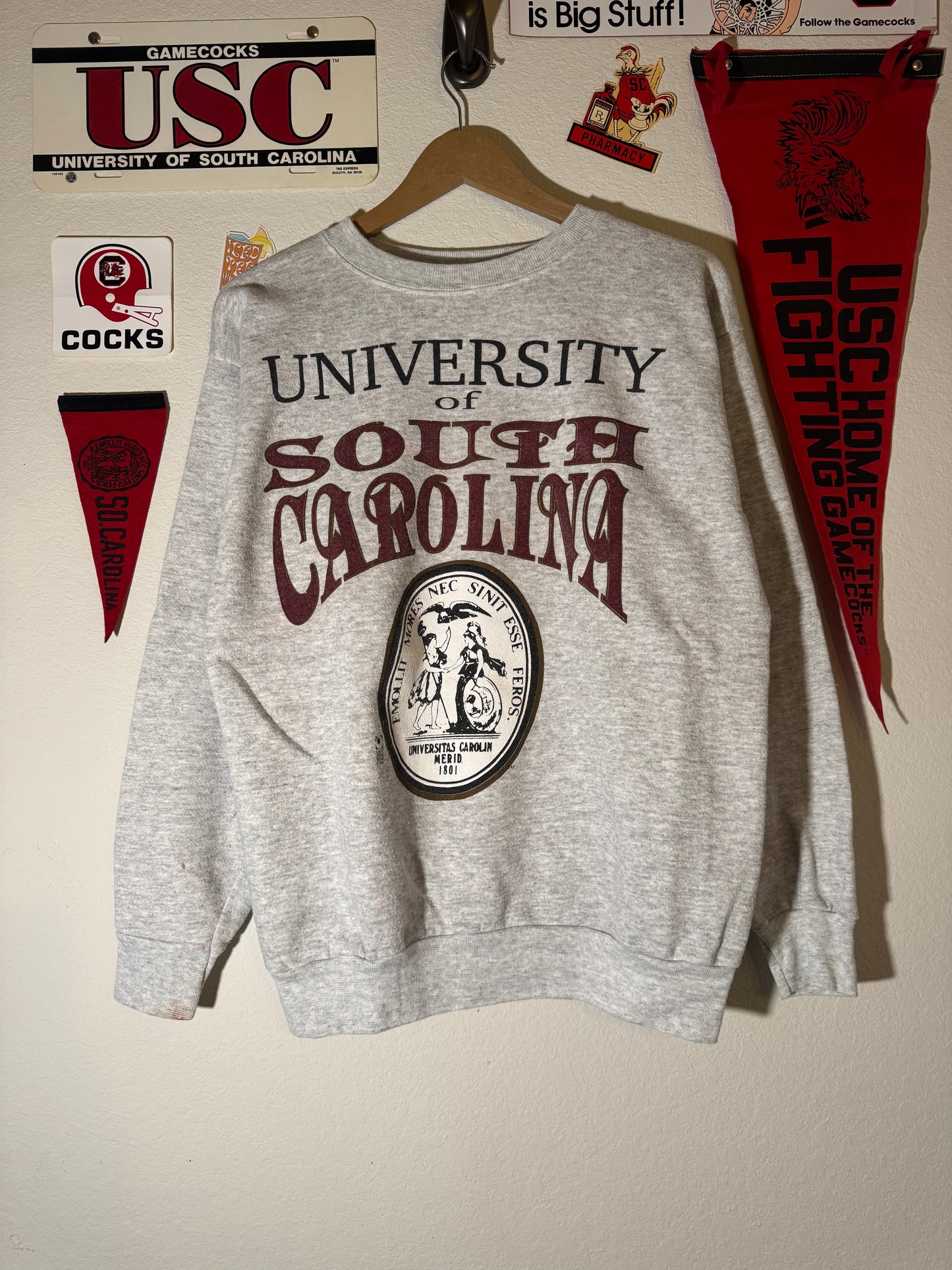 90s UofSC Crest Crewneck