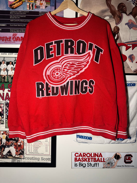 90s Detroit Redwings Crewneck