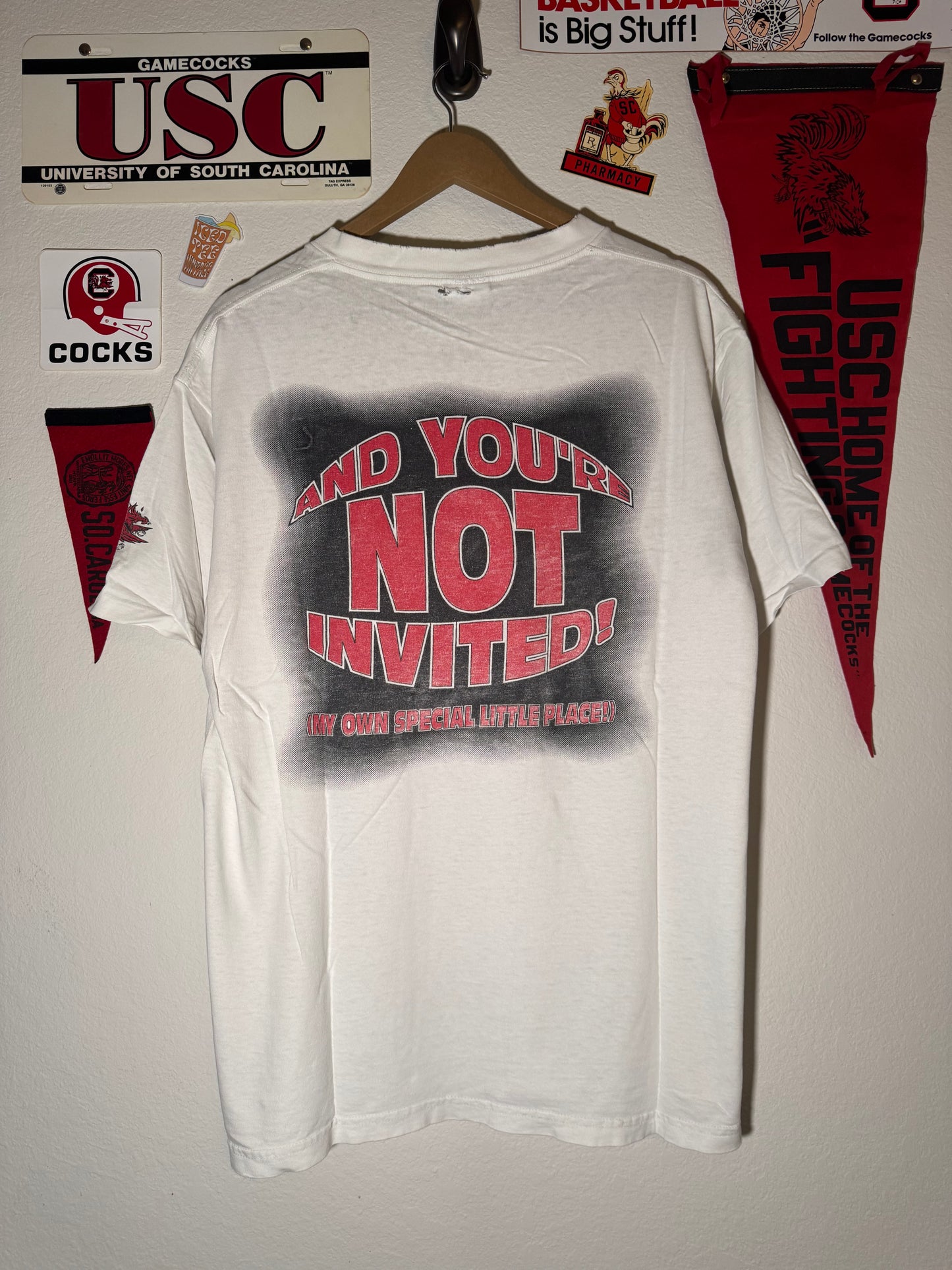 90s Gamecock Football Tee Trashed