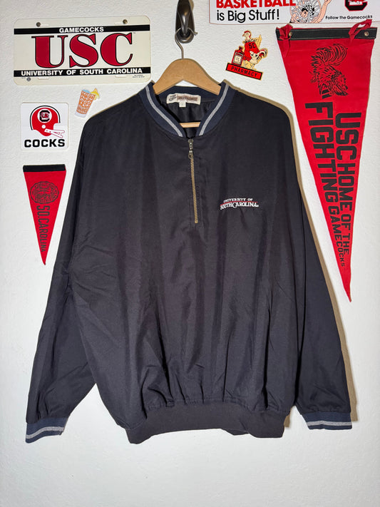 90s Gamecock Quarter Zip Windbreaker