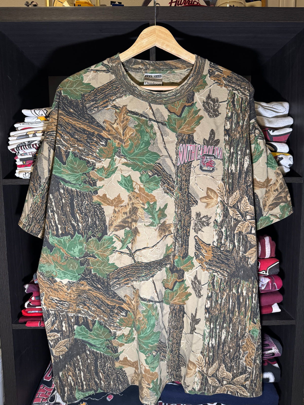 90s Camo Gamecock Tee