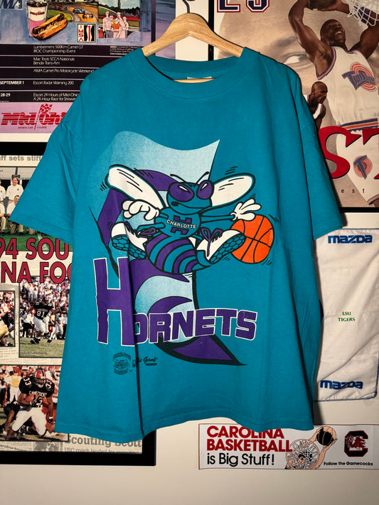 90s Hornets Big Logo Tee
