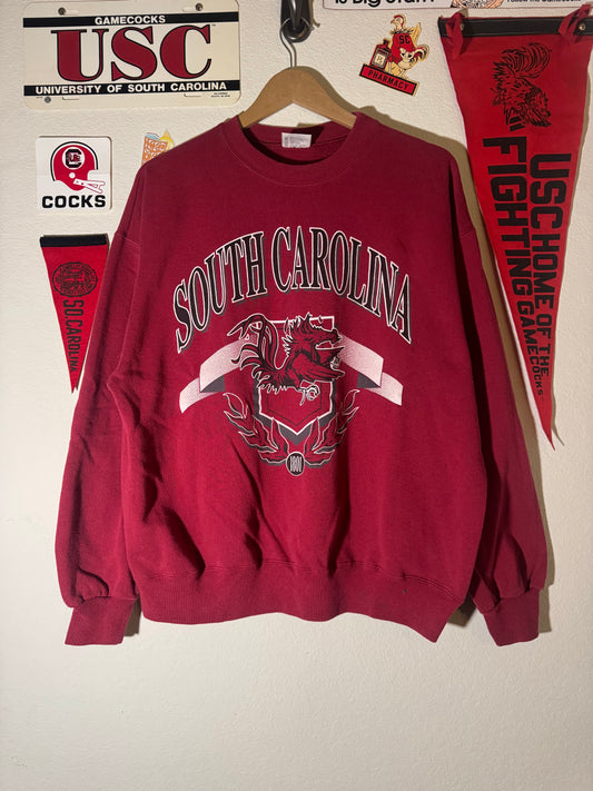 90s South Carolina Shield Crewneck