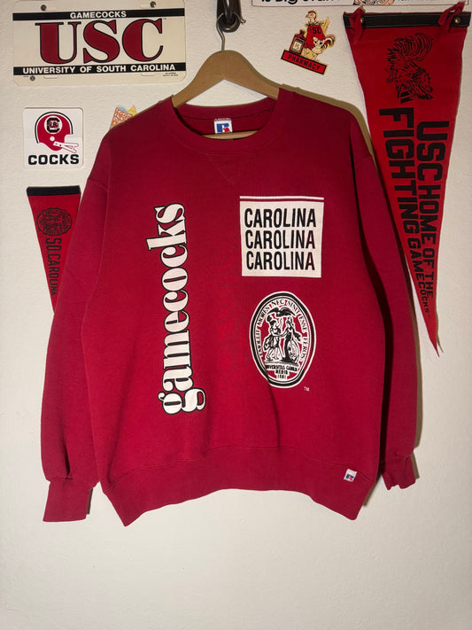 90s Gamecock Big Logo Crewneck