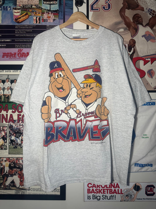 90s Braves Flinstones Tee