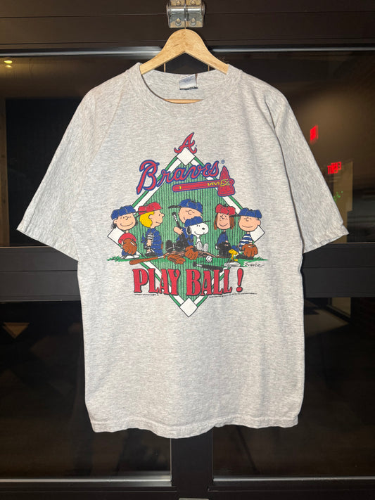 90s Braves Peanuts Tee