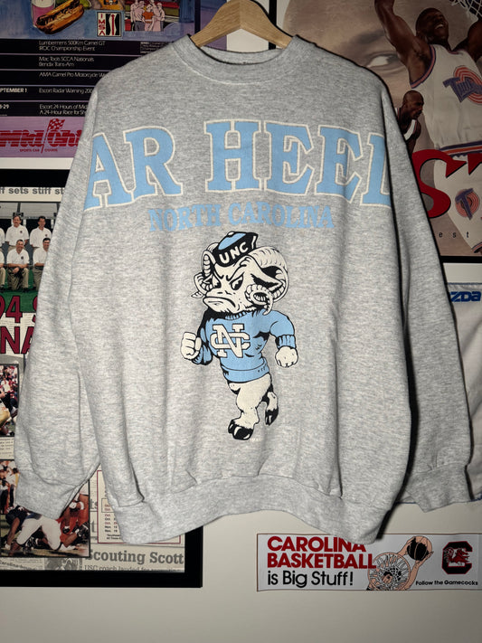 90s UNC Tarheels Spellout