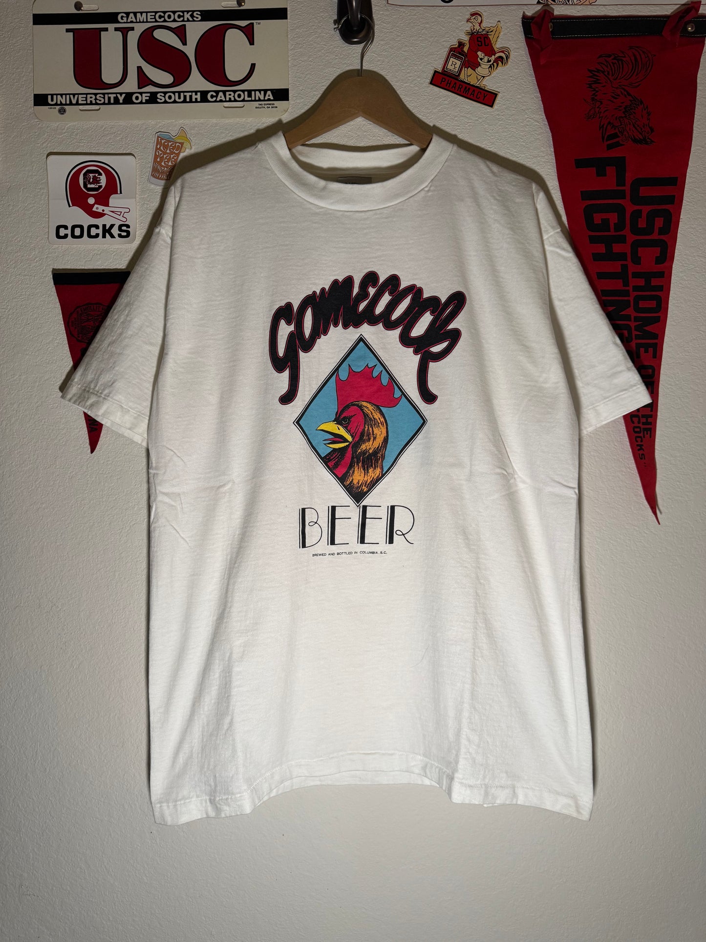 90s Gamecock Beer Tee